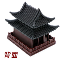 Chinese Ancient Architectural Model for Aquariums and Micro Landscapes, Desktop and Garden Decor