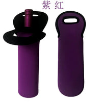 Neoprene Insulated Bottle Sleeve for Wine, Beer, and Beverage Bottles - Shockproof and Temperature Retaining
