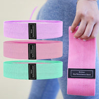 Yoga Resistance Bands for Glute Activation and Stretching, Non-Slip Latex Loop Exercise Bands