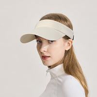Summer High-Elastic Running Cycling Sun Visor Hat for Men and Women, Outdoor Sports Ice Silk Sun Protection Cap