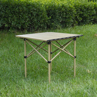 Portable Aluminum Alloy Folding Camping Table for Outdoor Picnic Fishing