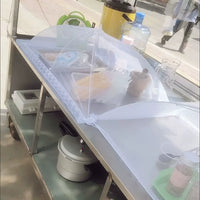 Foldable Rectangular Food Cover Tent for Outdoor Picnics and Home Dining, Large Mesh Screen Food Protector
