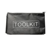 Portable Canvas Zipper Tool Bag for Car, Oxford Cloth Hardware Storage Pouch