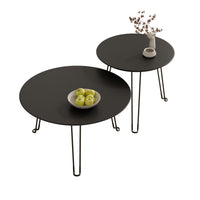 Portable Outdoor Camping Foldable Round Table Minimalist Small Coffee Table Multi-functional Bedside Desk