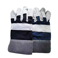 Welding Gloves Leather Heat Resistant Puncture Proof Work Safety Gloves