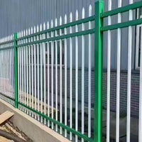 Zinc Steel Fence Panel for Residential, Industrial, and Garden Security
