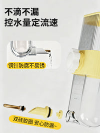 Automatic Bird Water Feeder for Cages - 360ml No-Drip Water Dispenser for Parakeets, Cockatiels, and Small Birds