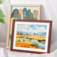 Wooden Picture Frame Wall Hanging for A3 A4 Art, Sketch, Oil Painting, Puzzle Display