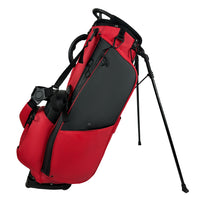 Lightweight PU Golf Stand Bag with Multiple Pockets and Carry Handle