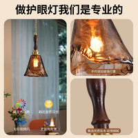 Vintage Bedside Pendant Light, Eye-Caring, Retro Creative Atmosphere for Bar, Entryway, Bedroom Decor