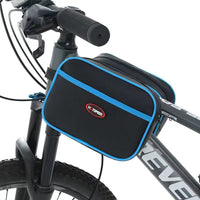 New Bicycle Front Frame Bag, Mountain Bike Phone Pouch, Road Bike Saddle Bag, Cycling Accessories
