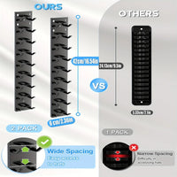 Adhesive Wall-Mounted Baseball Cap Organizer Rack