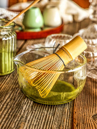 Matcha Whisk and Bowl Set with Pour Spout