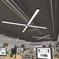 LED Linear Office Light Connector for Customizable Combinations