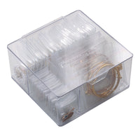 Transparent Anti-Oxidation Jewelry Storage Box with Drawers for Necklaces, Earrings, Rings