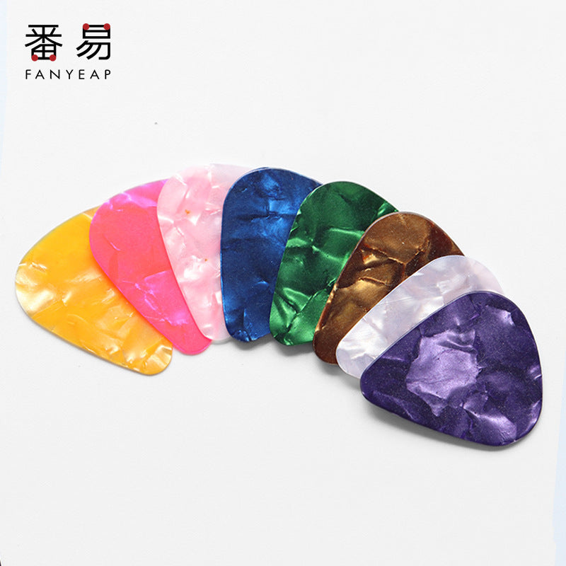 Celluloid Guitar Picks Set with Pick Holder and Accessories for Acoustic Electric Guitar