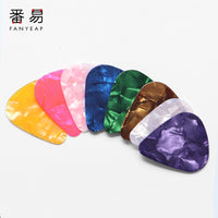 Celluloid Guitar Picks Set with Pick Holder and Accessories for Acoustic Electric Guitar