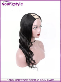 Body Wave U-Part Wig Brazilian 100% Human Hair
