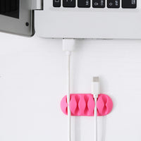 Desktop Cable Organizer Clips, 10-Pack Small Wire Holders for Desk Cable Management