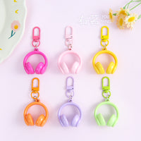 3D Headphone Keychain Charm for Bags and DIY Crafts