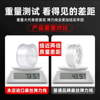 Japanese Imported Elastic Beading Cord for Bracelets and Crafts, 0.8mm