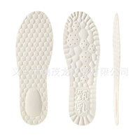 Ultra-Thin Latex Insoles for Women - Soft, Breathable, Anti-Slip, Odor-Resistant for All-Day Comfort