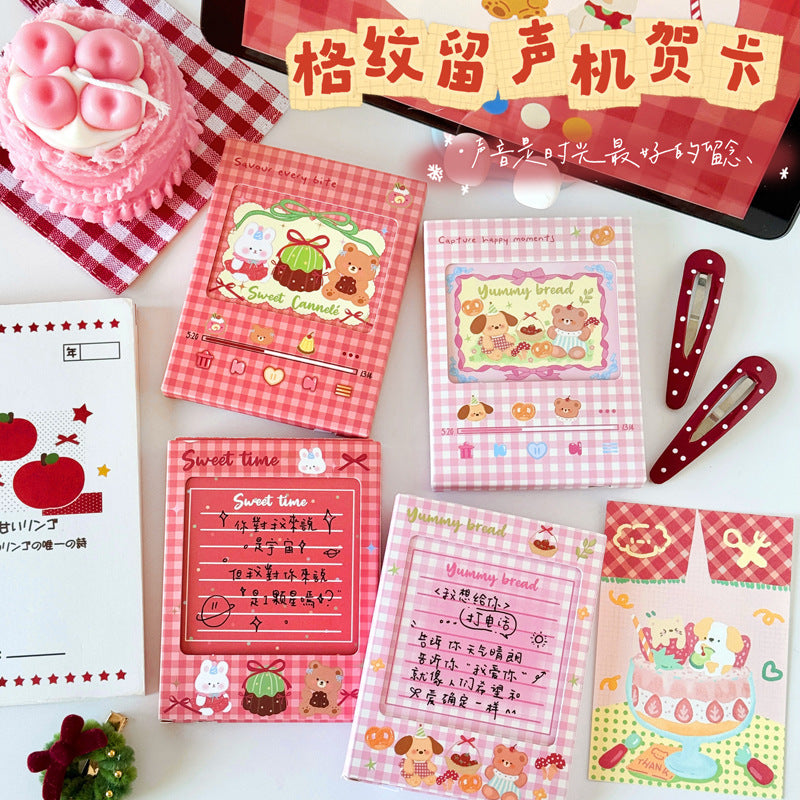 Voice Recording Greeting Card for Girlfriend, Couple, Confession, Birthday Gift, DIY 3D Sound Card