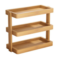 Multi-layer Desktop Storage Rack for Tea Cups, Cosmetics, Books, and Sundries