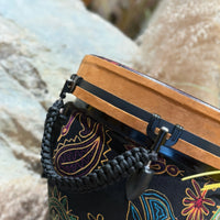 Light Lemon 12-inch Djembe Drum for Beginners and Professionals, Tunable, with Stand and Accessories