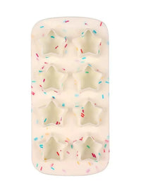 Star-Shaped Silicone Ice Cube Tray for Homemade Summer Drinks, Easy Release