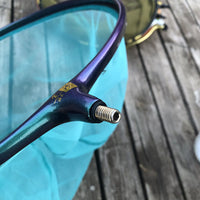 Aluminum Alloy Quick-Dry Fishing Landing Net Head with Anti-Snag Design