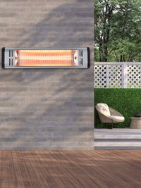 Outdoor Wall-Mounted Waterproof Infrared Heater for Patio and Restaurant