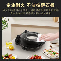 Multi-functional Pizza Maker with Timer and Temperature Control for Home Use