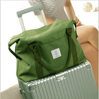 Large Capacity Waterproof Travel Duffel Bag with Trolley Sleeve