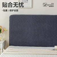 Soft Padded Headboard Cover for Bed Backrest Protection, Thickened Universal Fit