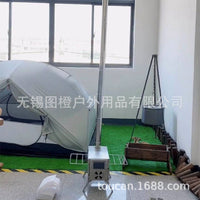 Portable Stainless Steel Pyramid Camping Tent Wood Stove for Outdoor Cooking and Heating