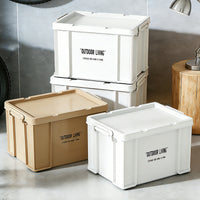 Industrial Style Thickened Storage Box for Camping, Car, Dorm, and Home Use