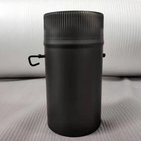 Fireplace Wood Stove Flue Pipe - 304 Stainless Steel Chimney Liner for Wood Burning Stoves