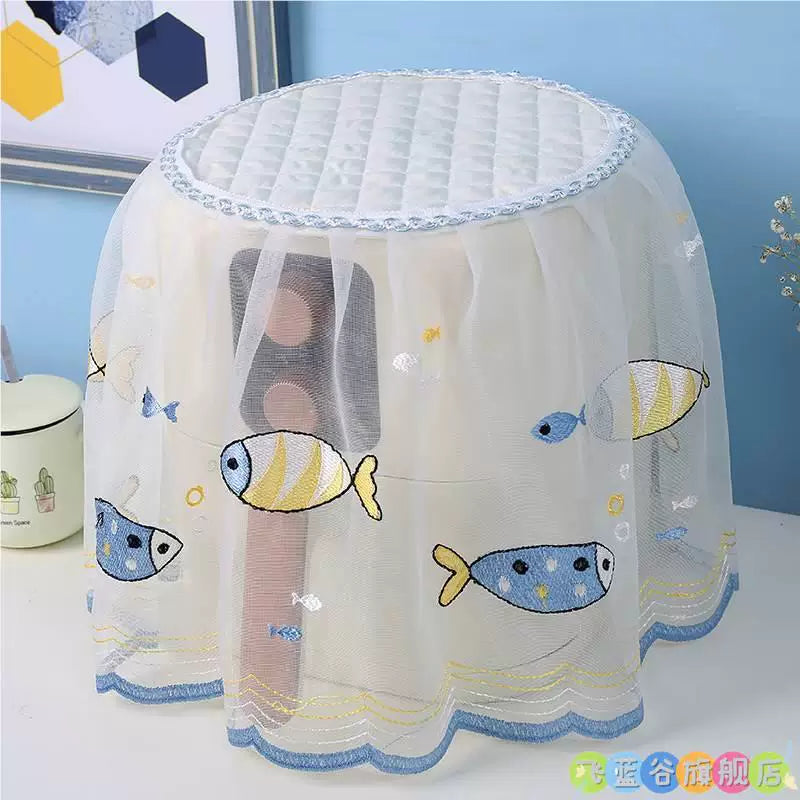 Lace Dust Cover for Air Fryer Blender Rice Cooker Gas Tank Universal Appliance Cover