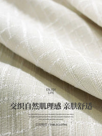 Luxury Cotton Linen Tablecloth Japanese Style Rectangular Coffee Table Cloth Modern Minimalist Ins Style Dining Tablecloth