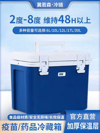 Medical Insulated Cooler Box for Vaccines, Medications, and Specimen Transport