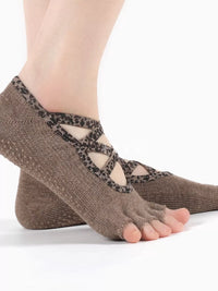 Toeless Yoga Pilates Socks Non-Slip Breathable for Women