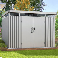 Outdoor Garden Storage Shed with Rock Wool Insulation