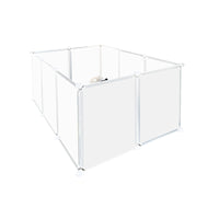 DIY Portable Pet Playpen Indoor Outdoor Small Animal Enclosure Fence Dog Cage