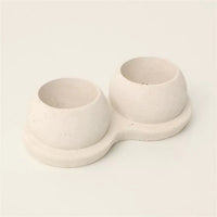 Artificial Succulent Plants in Pulp Pots - Biodegradable Retro Home Decor