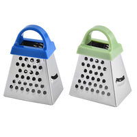4-inch Stainless Steel Mini Grater for Cheese, Garlic, and Vegetables