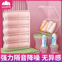 Shanshan Noise Cancelling Earplugs for Sleep, Sound Blocking, Snoring Reduction, Reusable