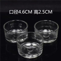Glass Tealight Candle Holder Cups for DIY Candle Making