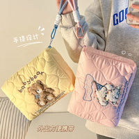 Portable Large Capacity Cosmetic Bag for Travel and Daily Use, Cute Animal Design