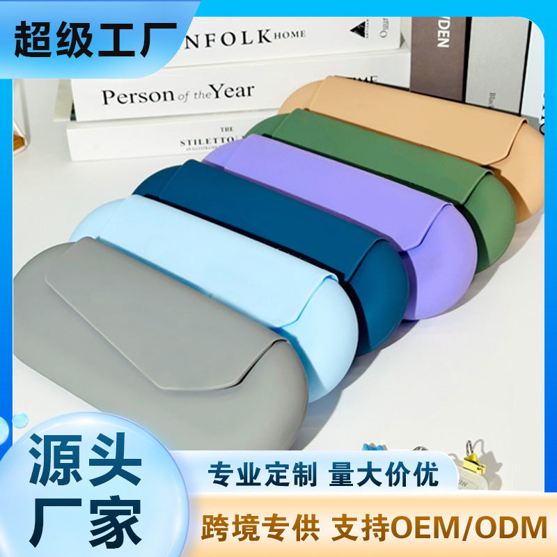 Magnetic Silicone Pencil Case Large Capacity Portable Stationery Pouch